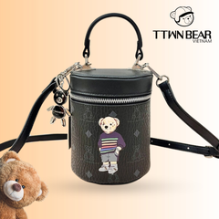 Túi xách nữ da cầm tay cao cấp hình gấu TTWN BEAR - TN3265
