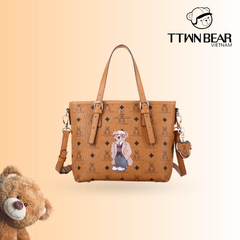 Túi xách gấu đeo chéo da PVC cao cấp TTWN BEAR - TN3390