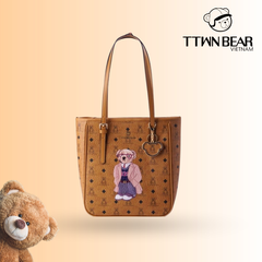 Túi xách da PVC đeo chéo thời trang TTWN BEAR - TN3406