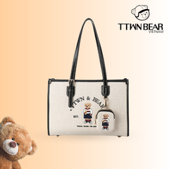 Túi Tote hình gấu cao cấp tiện dụng TTWN BEAR - TN3427