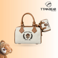 Túi xách nữ vải Canvas cao cấp đa năng TTWN BEAR - TN3552