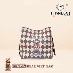 Túi xách nữ đeo chéo đeo vai họa tiết gấu TTWN BEAR - TN3637