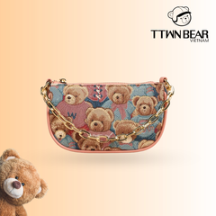 Túi xách da nữ mini dự tiệc đi chơi TTWN BEAR - TT2104