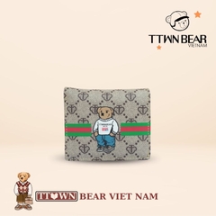Ví câm tay nhiều ngăn mini đựng thẻ TTWN BEAR - TT2236
