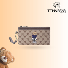 Ví cầm tay mini ngăn nhỏ Móc Khóa TTWN BEAR - TT2316