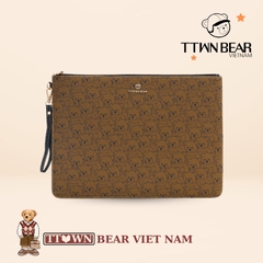 Ví cầm tay nữ họa tiết gấu TTWN BEAR - TT2488