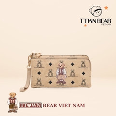 Ví cầm tay đẹp, sang trọng, chính hãng TTWN BEAR - TT2495