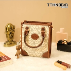 Túi xách nữ cầm tay, đeo chéo, da cao cấp TTWN BEAR - TN2827