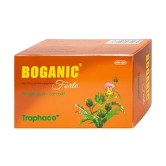 Thuốc Boganic Forte Traphaco bổ gan, hỗ trợ điều trị suy giảm chức năng gan (5 vỉ x 10 viên)
