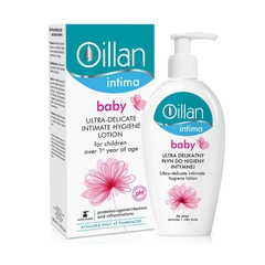 Dung dịch vệ sinh vùng kín Oillan Intima Baby dành cho bé gái từ 1 năm tuổi (200ml)