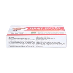 Thuốc Hoạt Huyết Trường Phúc giúp hoạt huyết, trị thiếu năng tuần hoàn (3 vỉ x 10 viên)