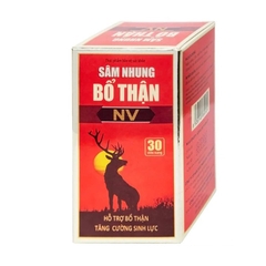 Viên uống Sâm Nhung Bổ Thận NV Dolexpharm hỗ trợ tráng dương, tăng cường sinh lực (30 viên)