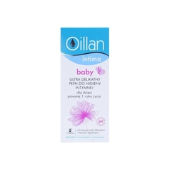 Dung dịch vệ sinh vùng kín Oillan Intima Baby dành cho bé gái từ 1 năm tuổi (200ml)