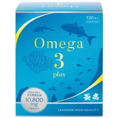 Viên uống Omega 3 Plus Kenko hỗ trợ não bộ, thị lực và sức khoẻ tim mạch (120 viên)