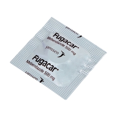 Thuốc Fugacar Janssen hương socola điều trị nhiễm một hay nhiều loại giun đường ruột (1 viên)