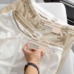 Quần Linen  J&CO Straight Dai