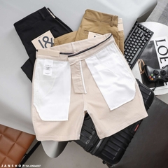 Shorts Kaki J&CO Relaxed Stoni