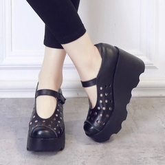 Giày đế bằng da thật phù hợp mọi lứa tuổi Shoes Nữ