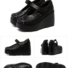 Giày đế bằng da thật phù hợp mọi lứa tuổi Shoes Nữ