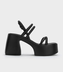 Sandals Nữ Da Thật đến từ C h a r l es&ke i t h. Phong Cách Hiện Đại. cá tính thích hợp mùa hè.