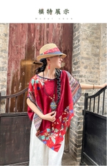 Áo thun cotton in kỹ thuật số hoàn hảo dành cho nữ quí phái