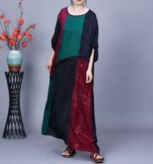 Váy lụa Sang Trọng Với Phong Cách Nhẹ Nhàng Nữ Tính Vô Cùng Sang Trọng.