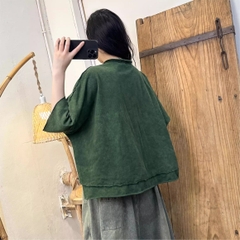 Áo phông ngắn  cotton từ H u a l o u  - Phong cách trẻ trung năng động cho mùa hè
