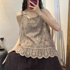 Áo ren hoa - Phong cách gợi cảm trẻ trung năng động dành cho mùa hè.