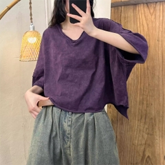 Áo phông ngắn  cotton từ H u a l o u  - Phong cách trẻ trung năng động cho mùa hè