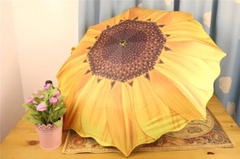 Ô gấp hình các loại hoa. Ô dù che nắng siêu nhẹ, chống tia cực tím, giữ làn da tránh tia sáng gây hại.