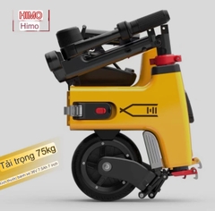 Chiếc xe điện H1 mini gấp siêu nhẹ , pin lithium đến từ nhà H I M O. Dành cho nam nữ tiện để cốp xe oto nhỏ