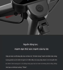 Chiếc xe điện H1 mini gấp siêu nhẹ , pin lithium đến từ nhà H I M O. Dành cho nam nữ tiện để cốp xe oto nhỏ