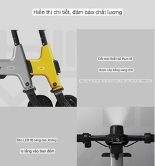 Chiếc xe điện H1 mini gấp siêu nhẹ , pin lithium đến từ nhà H I M O. Dành cho nam nữ tiện để cốp xe oto nhỏ