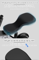 Xe điện bản cao cấp nhất, 3 bánh gấp đôi, có ghế phụ, phù hợp cho sử dụng cha mẹ và con Yiban xe di động đôi nhỏ nhẹ điện mini ba bánh 1
