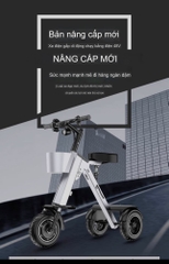 Xe điện ba bánh gấp thông minh mới của nhà W i l j e d i là một loại xe điện di động, nhỏ, nhẹ, dành cho hai người. Có 2 loại: 48V - 450W và 36V - 450W.  Nhẹ gấp đôi các loại xe điện di động nhỏ nhẹ khác. Gấp gọn để cốp xe oto. Rất phù hợp cho đi du lịch, đi trong phố đông đúc