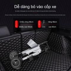 Xe điện ba bánh gấp thông minh mới của nhà W i l j e d i là một loại xe điện di động, nhỏ, nhẹ, dành cho hai người. Có 2 loại: 48V - 450W và 36V - 450W.  Nhẹ gấp đôi các loại xe điện di động nhỏ nhẹ khác. Gấp gọn để cốp xe oto. Rất phù hợp cho đi du lịch, đi trong phố đông đúc