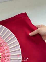 Quần dài Bích Điệp lụa ống suông