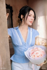 Áo Lester kiểu cổ V