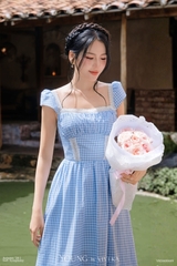 Đầm Aurelia cúp ngực viền ren-C31