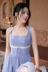 Đầm Elora đính nơ chân ngực-C51
