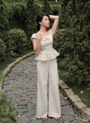 Quần dài Henry phối ren