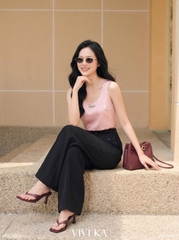 Áo Helena lụa sát nách