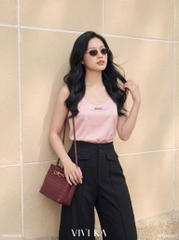 Áo Helena lụa sát nách
