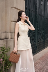 Đầm Shirley phối cổ đan dây