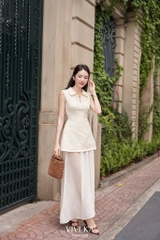 Đầm Shirley phối cổ đan dây
