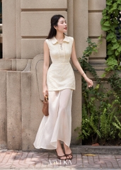 Đầm Shirley phối cổ đan dây