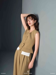 Áo Nomi ghile phối túi