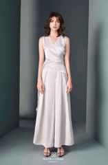 Áo Rachel lụa tà đắp chéo+ quần dài