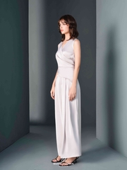 Áo Rachel lụa tà đắp chéo+ quần dài