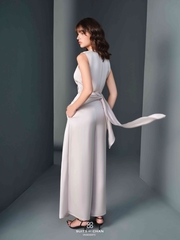 Áo Rachel lụa tà đắp chéo+ quần dài